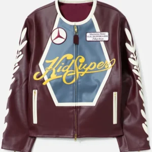 shop now London on da Track KidSuper x Mercedes-Benz Racer Jacket