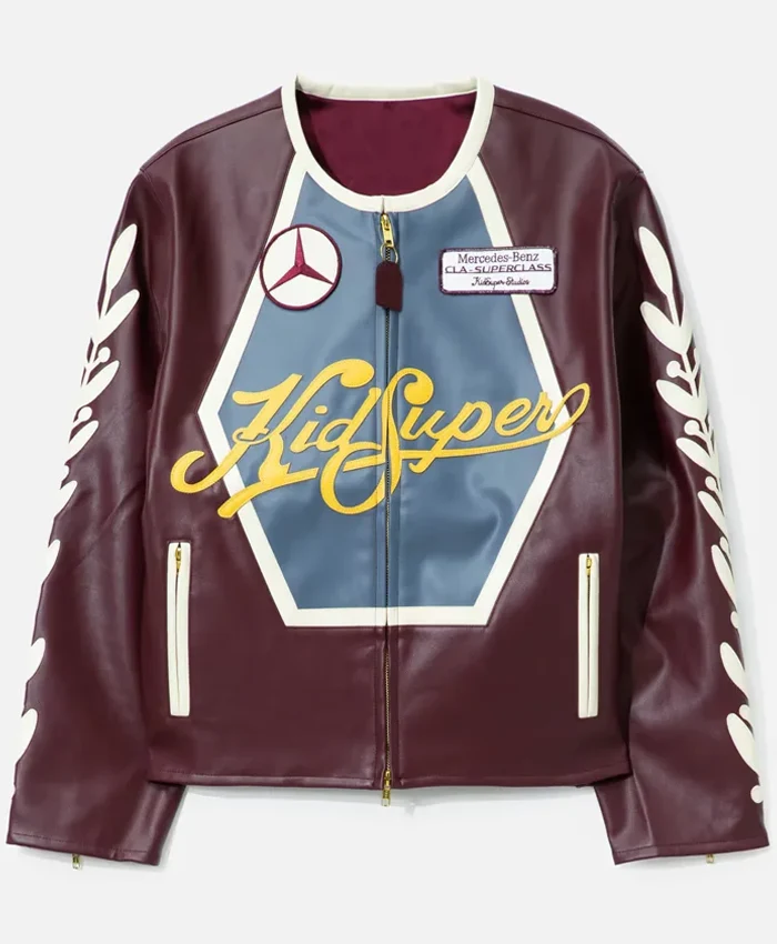 shop now London on da Track KidSuper x Mercedes-Benz Racer Jacket