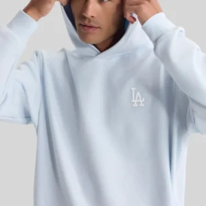 shop now Los Angeles Dodgers Fanatics Clutch Tri-Blend Hoodie