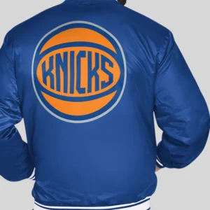 shop now New York Knicks Starter Basketball Logo Varsity Jacket