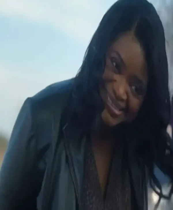 shop now Ride or Die 2026 Octavia Spencer Black Leather Jacket