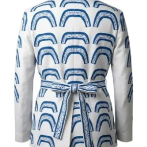shop now Samuel Arnold Emily in Paris S6 Print Belted Suit Set