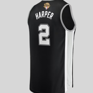 shop now San Antonio Spurs Dylan Harper 2026 NBA Finals Patch Fast Break Jersey