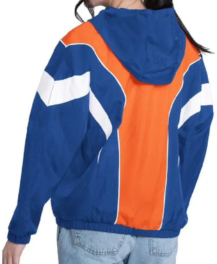 shop now The View Whoopi Goldberg New York Knicks Colorblock Jacket