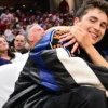 shop now Timothee Chalamet Knicks Leather Jacket