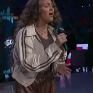 shop now Tori kelly NBA Finals 2026 Off-White Jacket