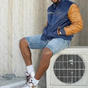 shop now True Religion Serpent Logo Bomber Jacket