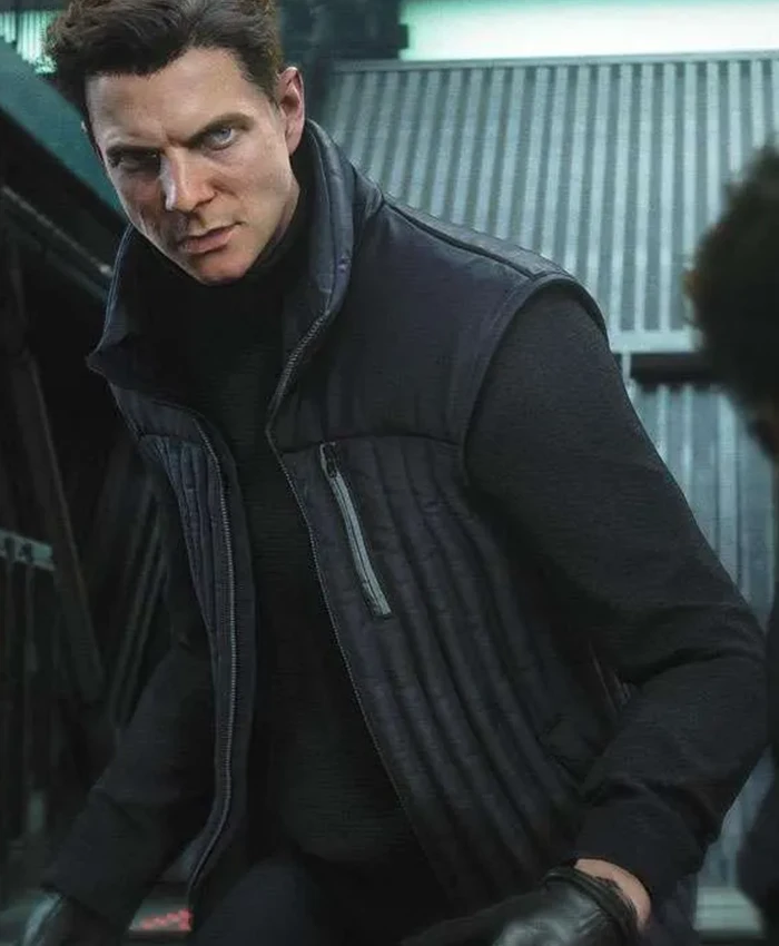 007 First Light 2026 James Bond Quilted Vest For Sale