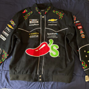shop buy Genuinely Top 1 NASCAR Chili's JH Design Twill Jacket