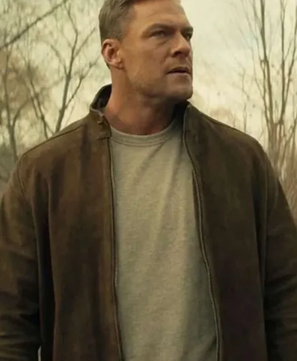 2024brown suede jacket men
