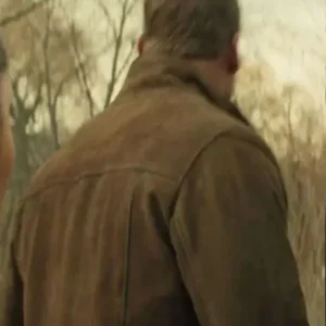 2025Alan Ritchson suede leather jacket