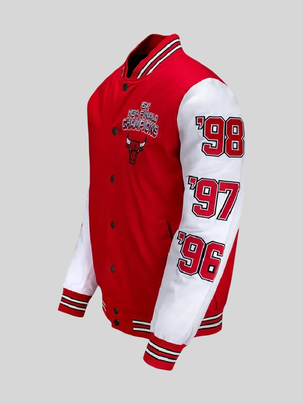 2026 Chicago Bulls NBA Champs Varsity Jacket