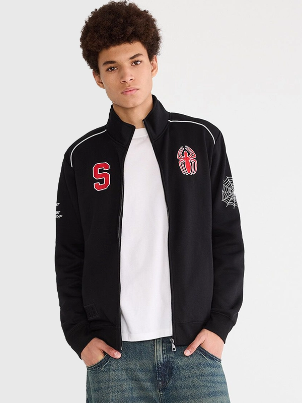 2026 Marvel Aeropostale Spider-Man Track Jacket
