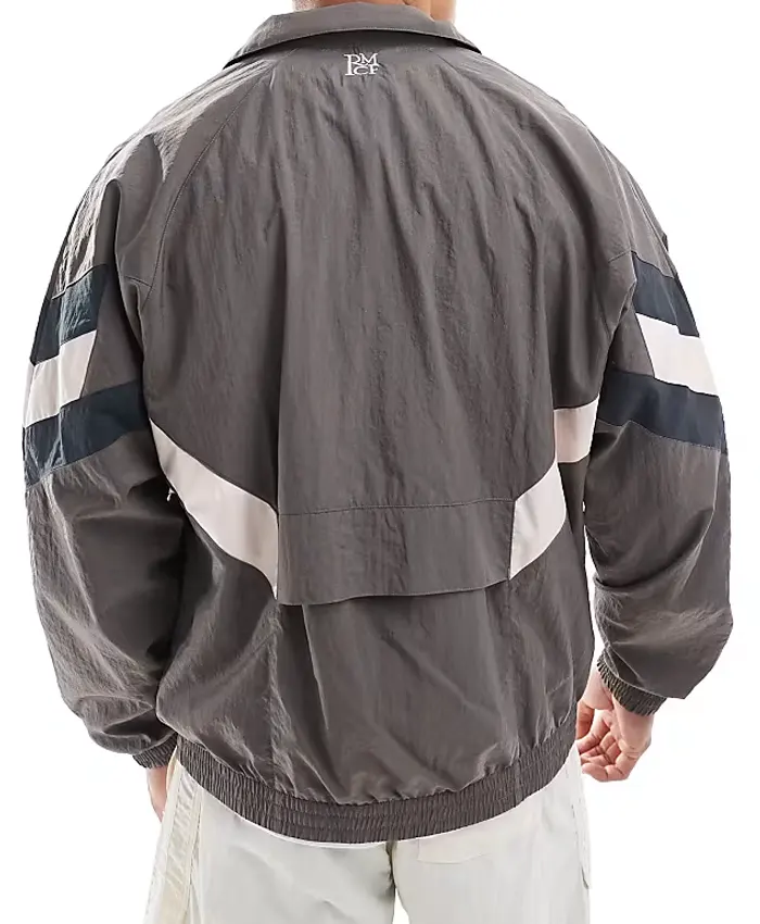 2026 adidas Real Madrid Track Top Jacket Charcoal Grey