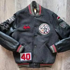 40 Acres and a Mule Spike Lee Black Varsity Jacket