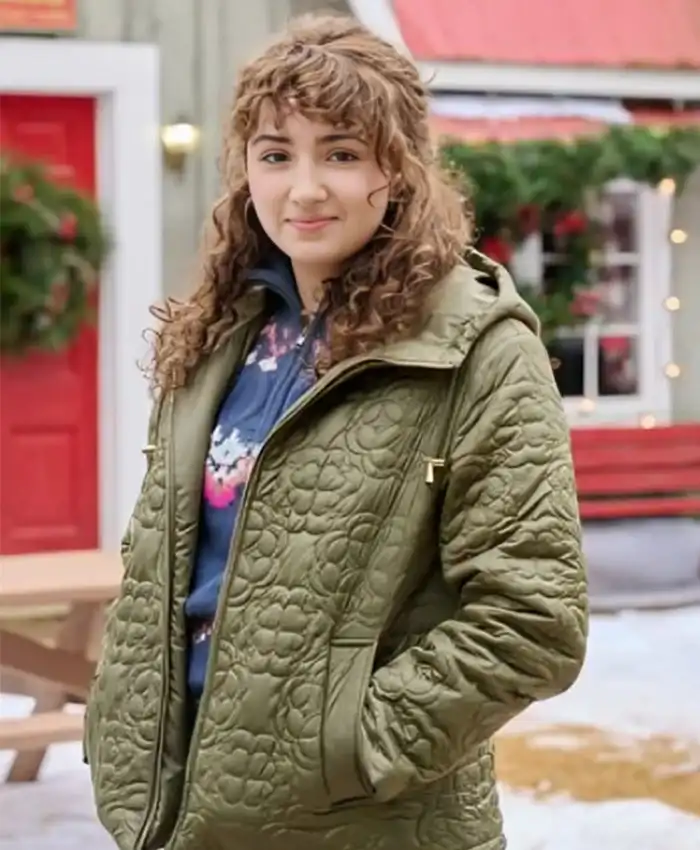 A Dance in the Snow Jenny Puffer Hooded Jacket