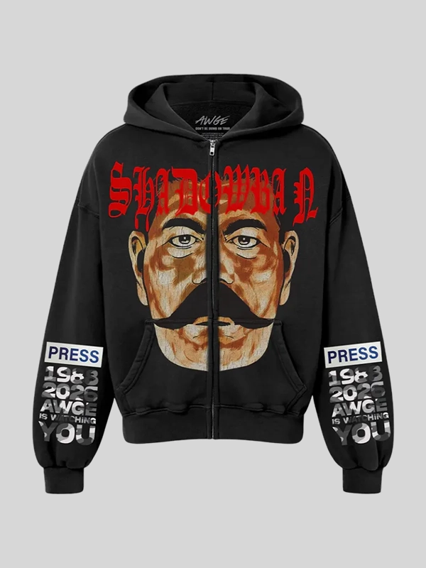 ASAP Rocky AWGE Don’t Be Dumb Tour Shadowban Hoodie