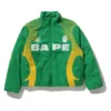 Aba Frame Monogram Jacquard Multi Logo Padded Jacket