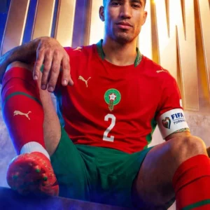 Achraf Hakimi Morocco Jersey style 2