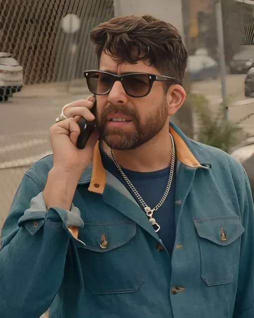 Adam Goldberg The Equalizer S05 Denim Shirt For Sale