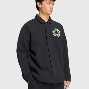 Adidas Ryoko Rain Woven Black Track Jacket