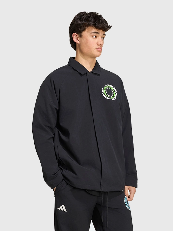 Adidas Ryoko Rain Woven Black Track Jacket