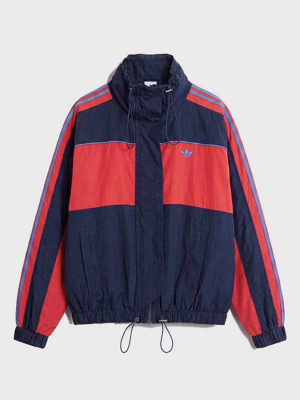 Adidas x ASOS Oversized Navy Track Jacket