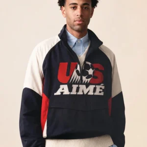 Aimé Leon Dore US Soccer Team 2026 Half-Zip Jacket
