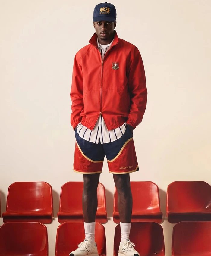 Aimé Leon Dore US Soccer Team 2026 Red Jacket
