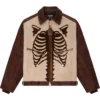 Aime Leon Dore Vanson Brown Pony Hair Bones Jacket