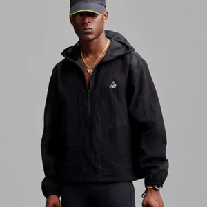 Aimé Leon Dore x New Balance SS26 Black Running Jacket'