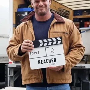 Alan Ritchson leather jacket