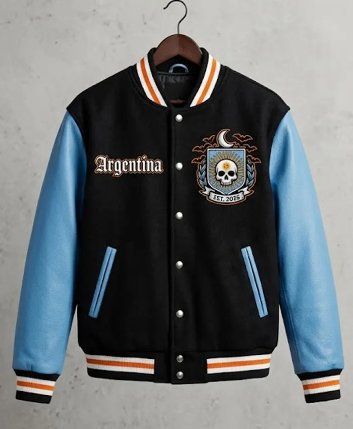 Argentina Halloween Varsity Jacket
