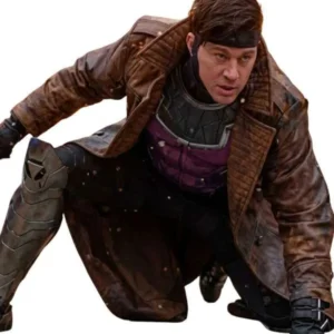 Avengers Doomsday 2026 Remy LeBeau Brown Leather Coat