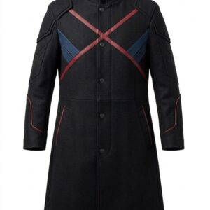 Avengers Doomsday Alan Cumming Black Wool Coat