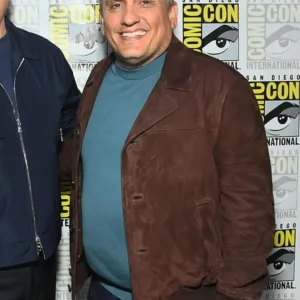 Avengers Doomsday Joe Russo Suede Leather Jacket