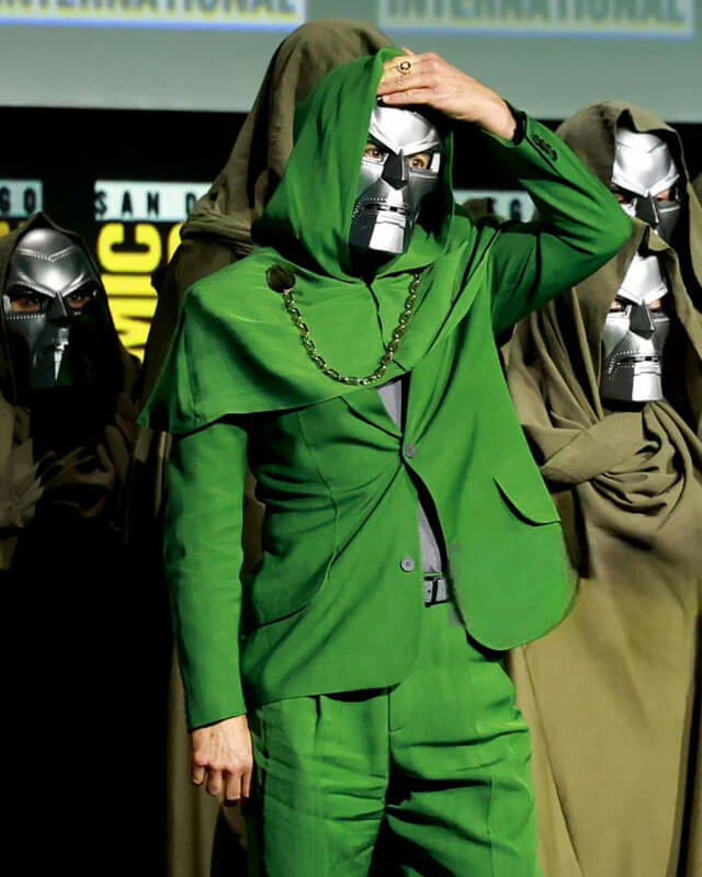 Avengers Doomsday Robert Down Jr Dr. Doom Cape Suit For Sale