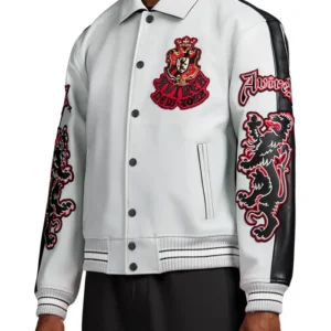 Avirex 2 Tone Goth Jacket Shop Now