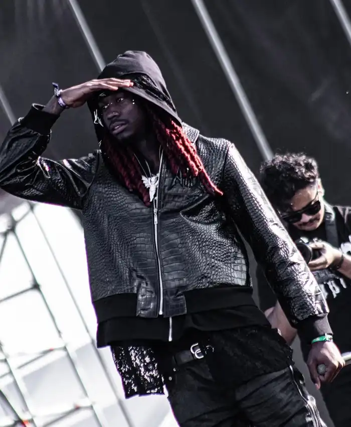 Beach Fest 2026 ApolloRed1 Bomber Leather Jacket