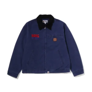 Blue BAPE Work Jacket