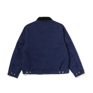 Blue BAPE Work Jacket For Sale