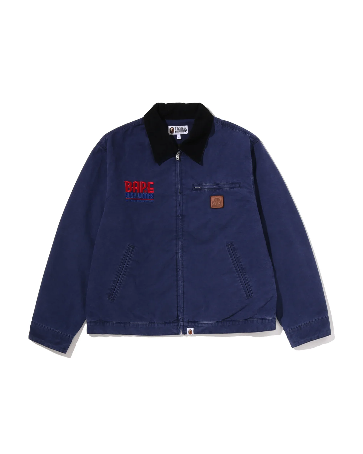 Blue BAPE Work Jacket