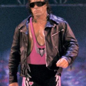 Bret Hart Foundation WWE Leather Jacket for sale
