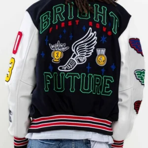 Bright Future Varsity Jacket For Salr