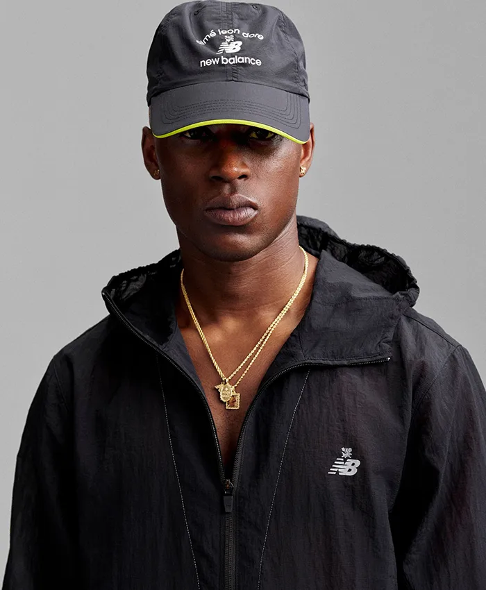 Buy Aimé Leon Dore x New Balance SS26 Black Running Jacket