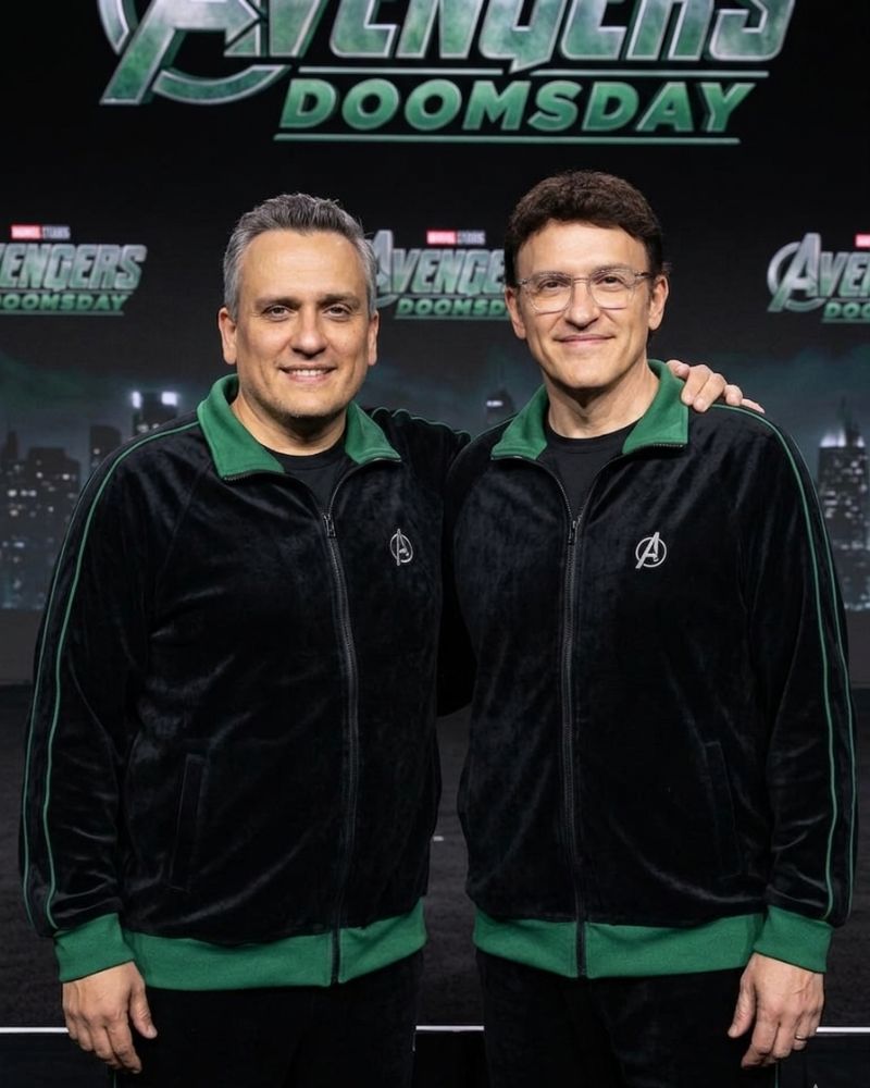 Buy Avengers Doomsday Russo Brothers CinemaCon Black Velvet Jacket