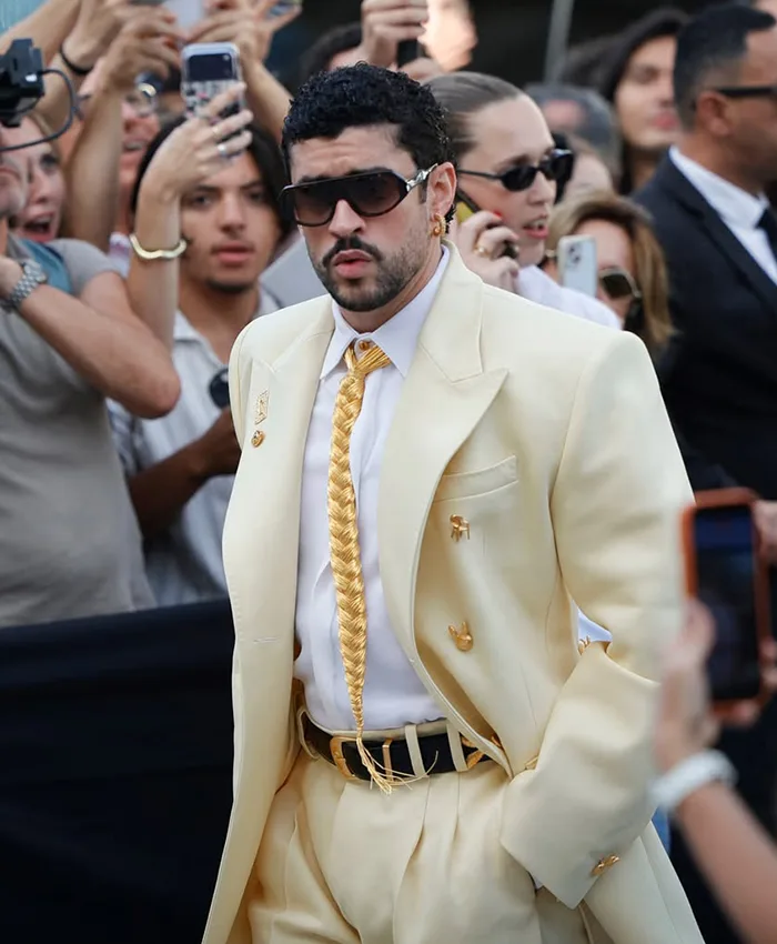 Buy Bad Bunny Haute Couture 26-27 Show Yellow Suit