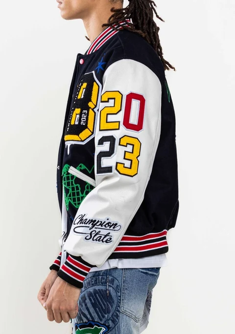Buy Bright Future Varsity Jacket