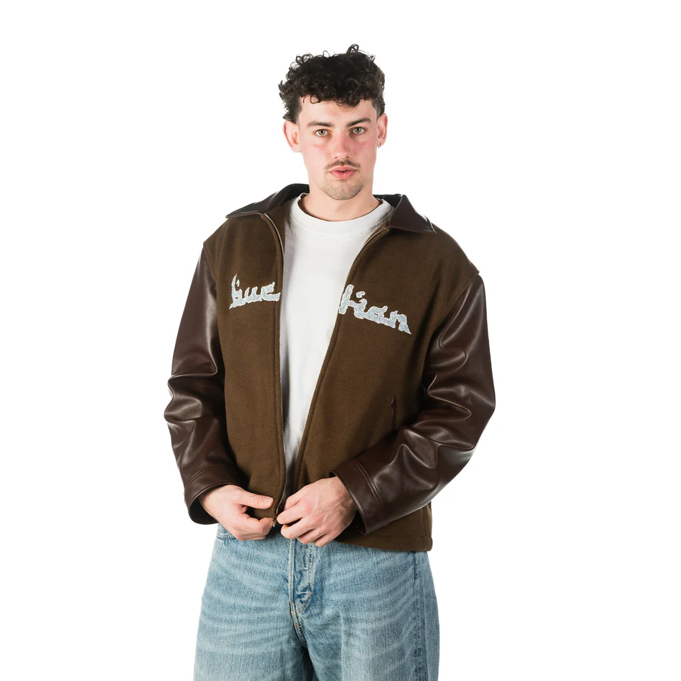 Buy Buchan Wind Varsity Brown Jacket