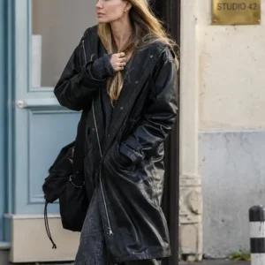 Buy Couture 2026 Angelina Jolie Leather Coat